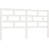 Image de vidaXL Tête de lit blanc 186x4x100 cm pin massif