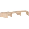 Image de vidaXL Support d'écran 60x24x10,5 cm pin massif