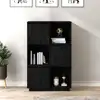 Image de vidaXL Highboard noir 74x35x117 cm Pin massif