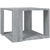 Image de vidaXL Table basse Gris Sonoma 40x40x30 cm Bois composite