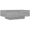 Image de vidaXL Table basse Gris Sonoma 90x60x31 cm Bois composite