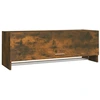 Image de vidaXL Armoire chêne fumé 100x32,5x35 cm Bois composite