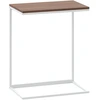 Image de vidaXL Table d'appoint blanche 55x35x66 cm Bois composite