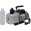 Image de vidaXL Pompe à vide 100 L/min Manomètre de distribution à 2 voies Climatiseurs