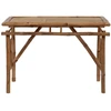 Image de vidaXL Table de jardin pliante 115x50x75 cm bambou
