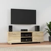 Image de vidaXL Armoire TV Chêne Sonoma 120x40,5x35 cm Bois composite