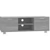 Image de vidaXL Armoire TV Gris Sonoma 120x40,5x35 cm Bois composite