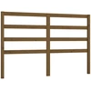 Image de vidaXL Tête de lit marron miel 166x4x100 cm Pin massif