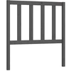 Image de vidaXL Tête de lit Gris 96x4x100 cm Pin massif