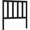 Image de vidaXL Tête de lit noir 96x4x100 cm pin massif