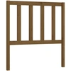 Image de vidaXL Tête de lit marron miel 106x4x100 cm Pin massif
