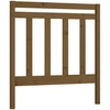 Image de vidaXL Tête de lit marron miel 106x4x100 cm Pin massif