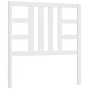 Image de vidaXL Tête de lit blanc 106x4x100 cm pin massif