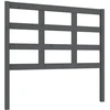 Image de vidaXL Tête de lit Gris 105,5x4x100 cm Pin massif