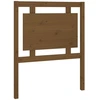 Image de vidaXL Tête de lit marron miel 80,5x4x100 cm Pin massif