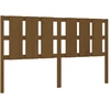 Image de vidaXL Tête de lit marron miel 165,5x4x100 cm Pin massif