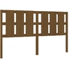 Image de vidaXL Tête de lit marron miel 185,5x4x100 cm Pin massif