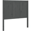 Image de vidaXL Tête de lit Gris 80,5x4x100 cm Pin massif