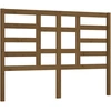 Image de vidaXL Tête de lit marron miel 156x4x104 cm Pin massif