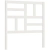 Image de vidaXL Tête de lit blanc 96x4x104 cm Pin massif