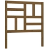 Image de vidaXL Tête de lit marron miel 106x4x104 cm Pin massif