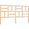 Image de vidaXL Tête de lit 206x4x104 cm pin massif
