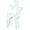 Image de vidaXL Silhouette LED renne blanc froid 76x42x87 cm