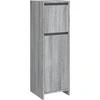 Image de vidaXL Armoire de salle de bain Gris Sonoma 30x30x95 cm Bois composite
