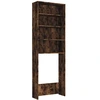 Image de vidaXL Armoire pour machine à laver chêne fumé 64x24x190 cm