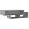 Image de vidaXL Table basse Gris Sonoma 105x55x32 cm Bois composite