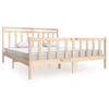 Image de vidaXL Lit en bois massif 180x200 cm