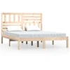 Image de vidaXL Lit en bois massif pin 140x200 cm