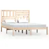 Image de vidaXL Lit en bois massif pin 160x200 cm