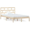 Image de vidaXL Lit en bois massif sans matelas 120x200 cm