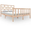 Image de vidaXL Lit en bois massif pin 140x200 cm