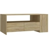 Image de vidaXL Table basse chêne Sonoma 102x55x42 cm Bois composite