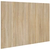 Image de vidaXL Tête de lit chêne Sonoma 120x1,5x80 cm Bois composite