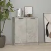 Image de vidaXL Sideboard gris béton 60x30x70 cm Bois composite