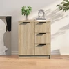 Image de vidaXL Sideboard chêne Sonoma 60x30x70 cm Matériau dérivé du bois
