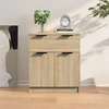 Image de vidaXL Sideboard chêne Sonoma 60x30x70 cm Matériau dérivé du bois