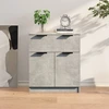 Image de vidaXL Sideboard gris béton 60x30x70 cm Bois composite
