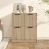 Image de vidaXL Sideboard chêne Sonoma 60x30x70 cm Matériau dérivé du bois