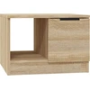 Image de vidaXL Table basse chêne Sonoma 50x50x36 cm Bois composite