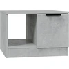 Image de vidaXL Table basse gris béton 50x50x36 cm Bois composite