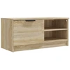 Image de vidaXL Armoire TV Chêne Sonoma 80x35x36,5 cm Bois composite