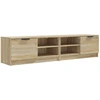 Image de vidaXL Armoires TV 2 pièces chêne Sonoma 80x35x36,5 cm Bois composite