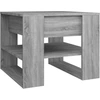 Image de vidaXL Table basse Gris Sonoma 55,5x55x45 cm Bois composite
