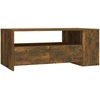 Image de vidaXL Table basse chêne fumé 102x55x42 cm Bois composite