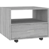 Image de vidaXL Table basse Gris Sonoma 55x55x40 cm Bois composite