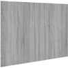 Image de vidaXL Tête de lit Gris Sonoma 120x1,5x80 cm Bois composite
